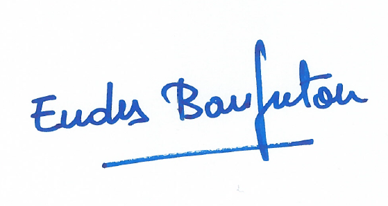 Signature Eudes Baufreton