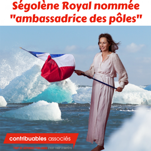 Ségolène Royal recasée comme « ambassadrice des pôles »