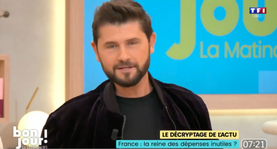 Benoît Perrin dans la matinale de TF1 